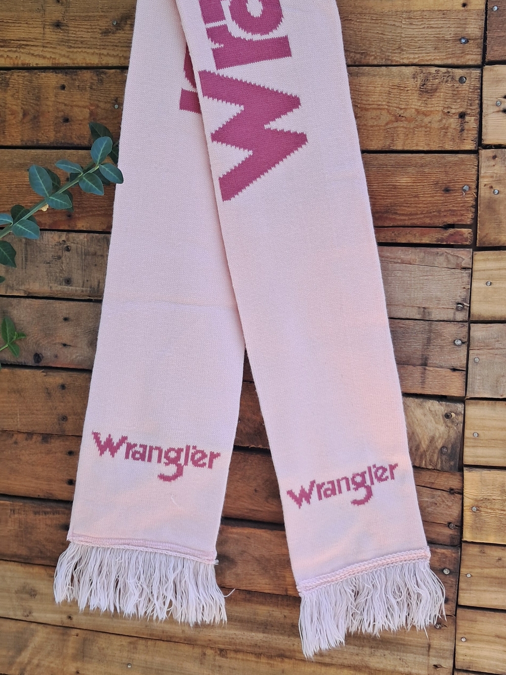 Wrangler Pink Scarf